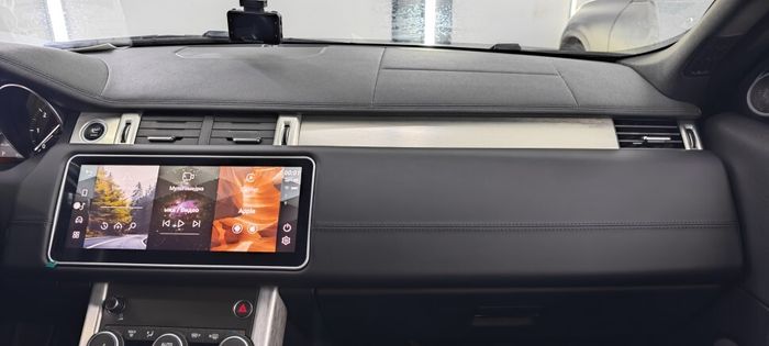 Магнитола для Range Rover Evoque 2015-2018 (HARMAN) - RDL-1266-16+ монитор 12.3" на Android 12, Быстрая, CarPlay, 4G SIM-слот