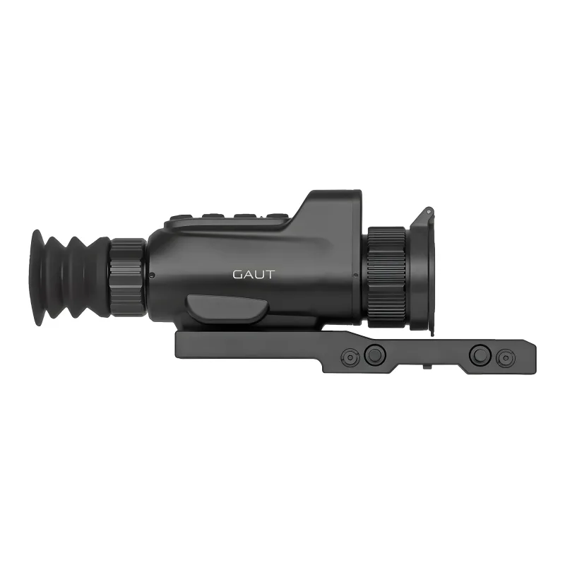 Прицел тепловизионный Gaut Spinel TS 335L, 384х288, D35, дальномер - вид сбоку профиль
