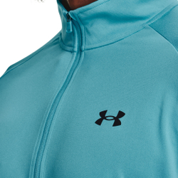 Мужское теннисное поло Under Armour Tech 2.0 Half-Zip Warm Up Long Sleeve Men - Turquoise