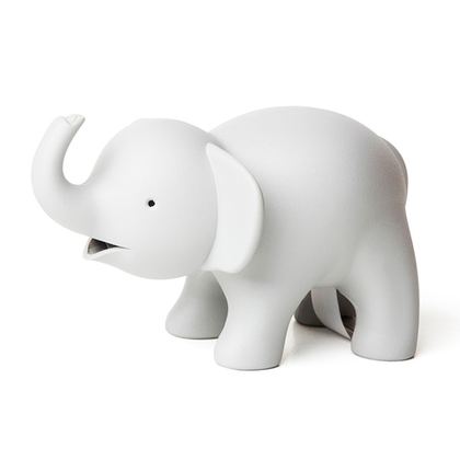 Диспенсер для скотча Qualy Elephant серый