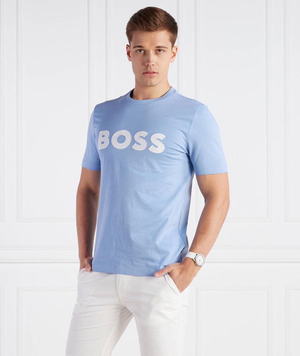 Футболка Tiburt BOSS BLACK - голубой(50486200)