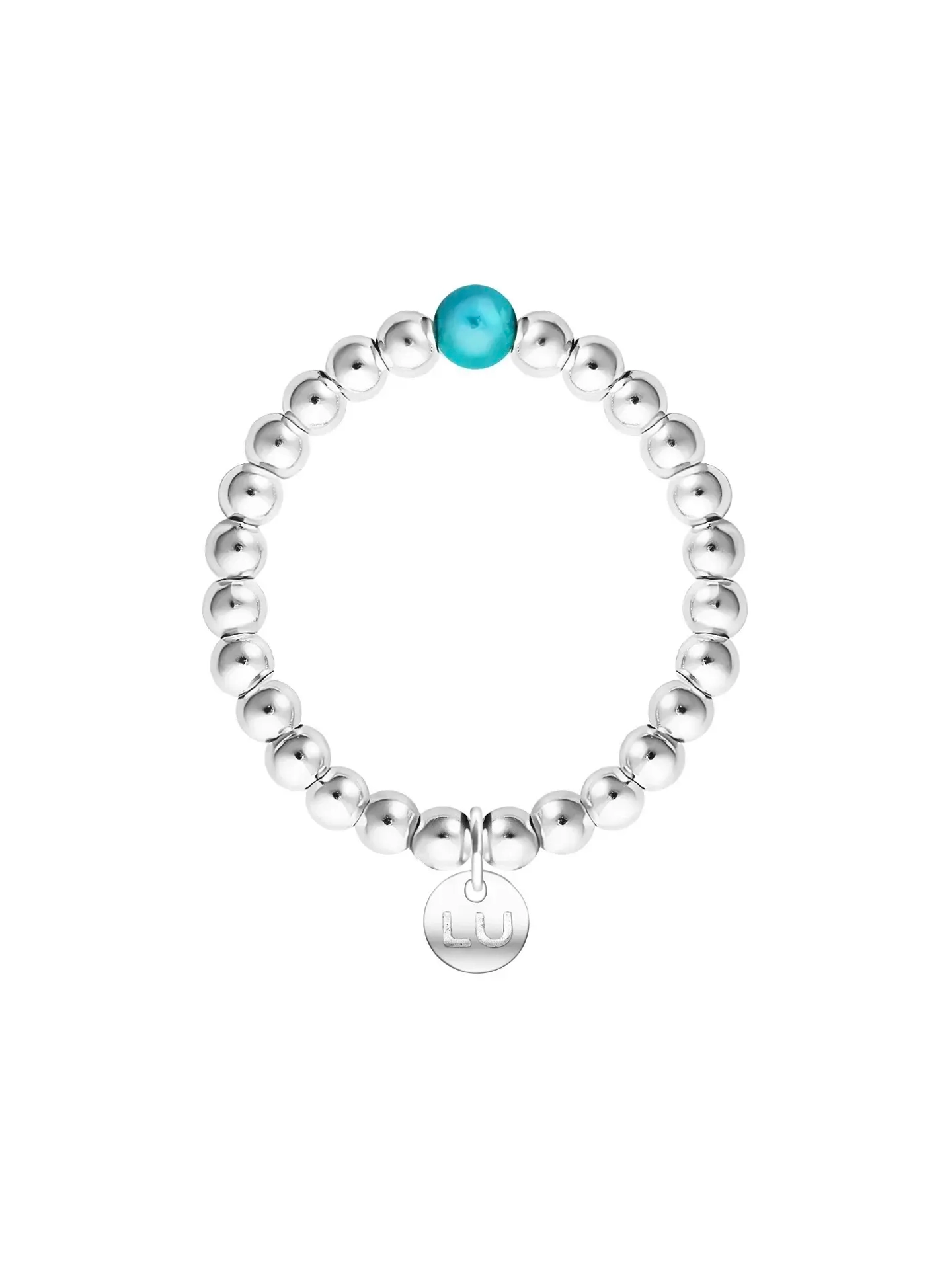 Кольцо База мини с говлитом / Basic Mini Blue