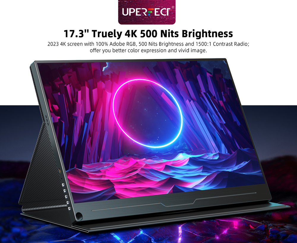 17.3" Портативный игровой монитор UPERFECT M173 3840x2160, 60 Гц, IPS