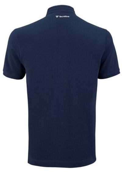 Мужское теннисное поло Tecnifibre Polo Pique 22 - marine