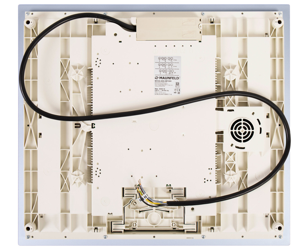Индукционная варочная панель MAUNFELD MVI59.4HZ.2BT-WH фото 3