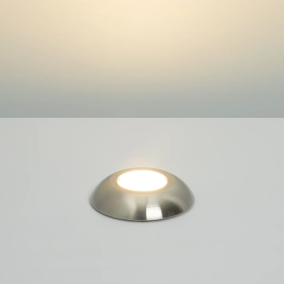 Накладка ART-DECK-CAP-DOME-R50 (SL, STEEL) (Arlight, Металл)