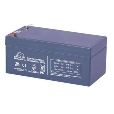 Аккумулятор LEOCH DJW12-3.2 ( 12V 3,2Ah / 12В 3,2Ач ) - фотография