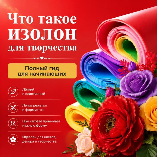 Что такое изолон для творчества: полный гид для начинающих Что такое изолон для творчества: полный гид для начинающих