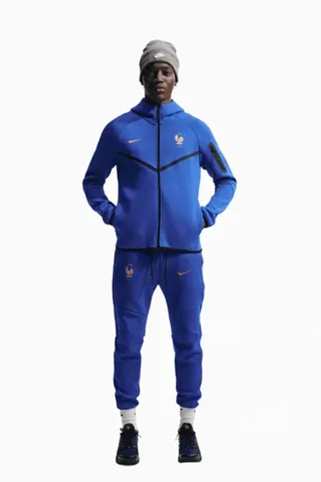 Кофта Nike France 2026 Tech Fleece Windrunner - синий