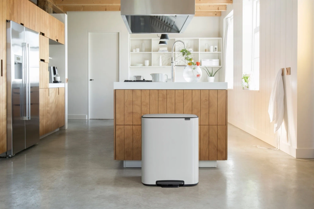 Brabantia Контейнер для мусора Bo 2x30 л белый EAN 8710755211447