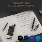 Картридж Parker с чернилами для перьевой ручки Z11, упаковка из 5 шт., цвет: Blue-Black