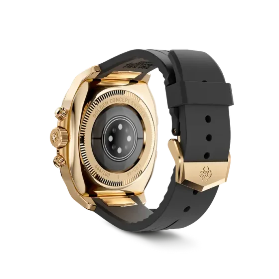Корпус для Apple Watch CRS46 - Золотистый/Чёрный