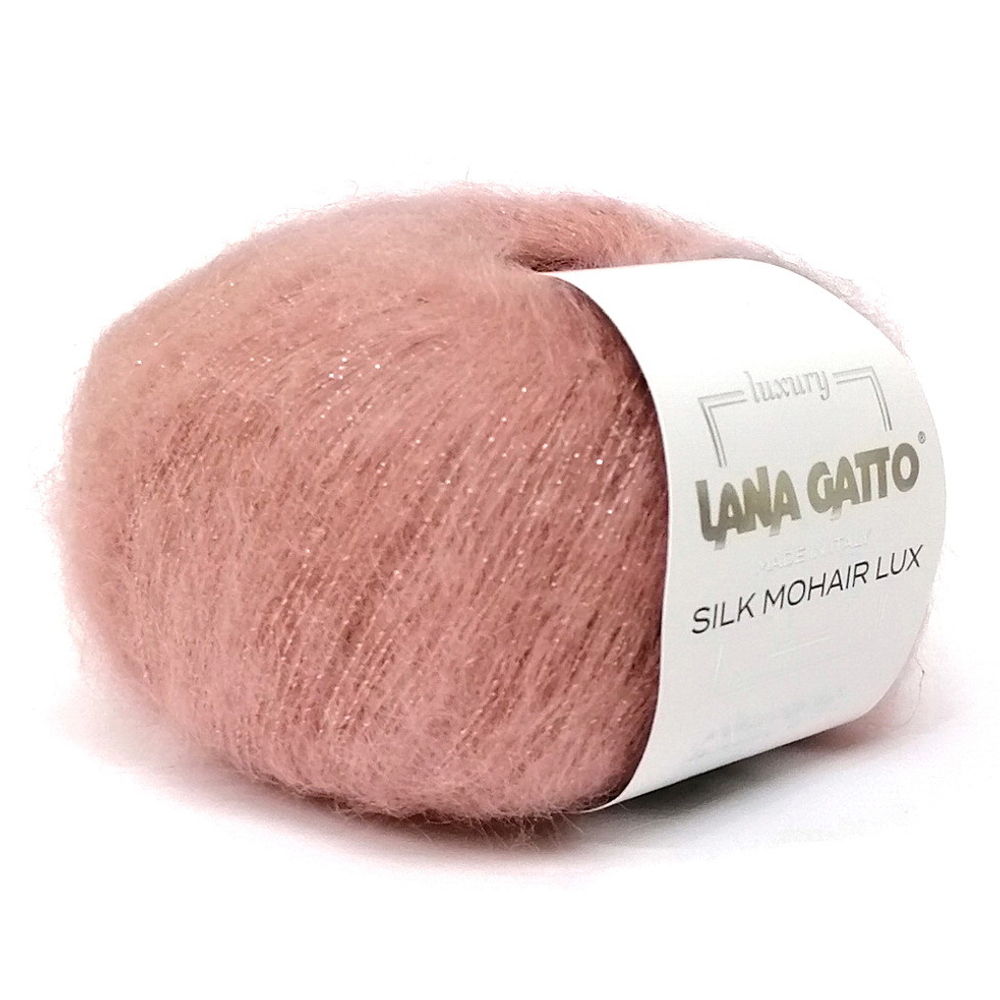 Пряжа Silk Mohair Lurex 25г, 210м, 78%суперкид мохер,14%шелк,4%нейлон,4%полиэстер (цена за 1 шт)
