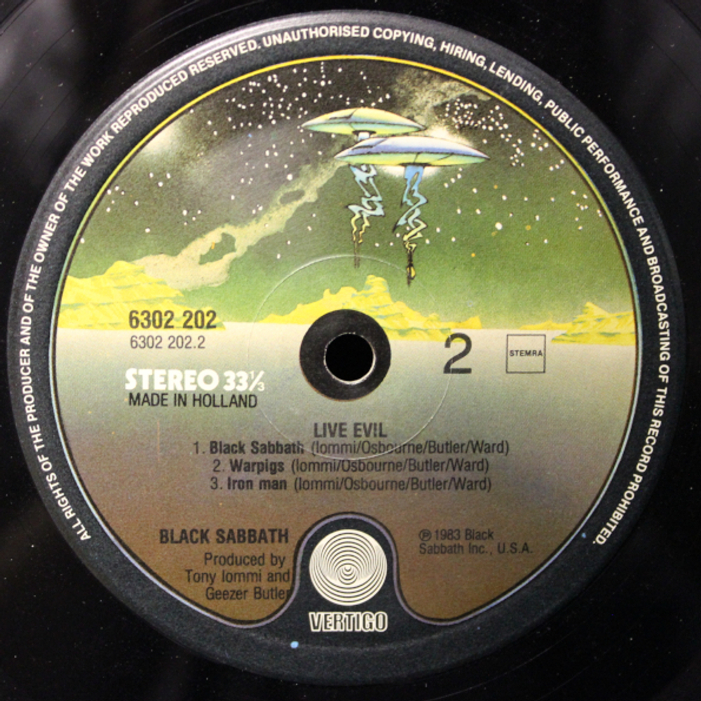 Black Sabbath / Live Evil (2LP)