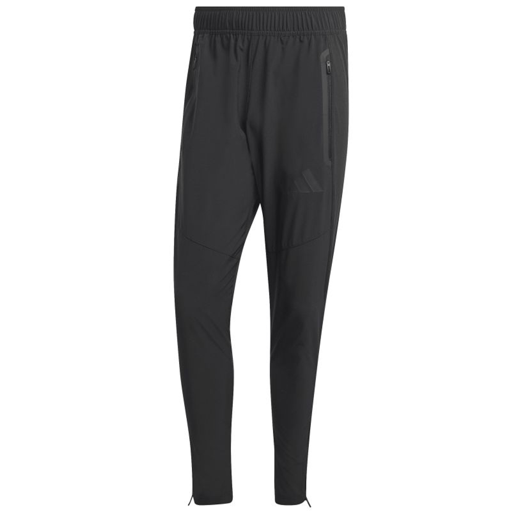 Теннисные брюки Adidas Tiro Travel Woven - black/black