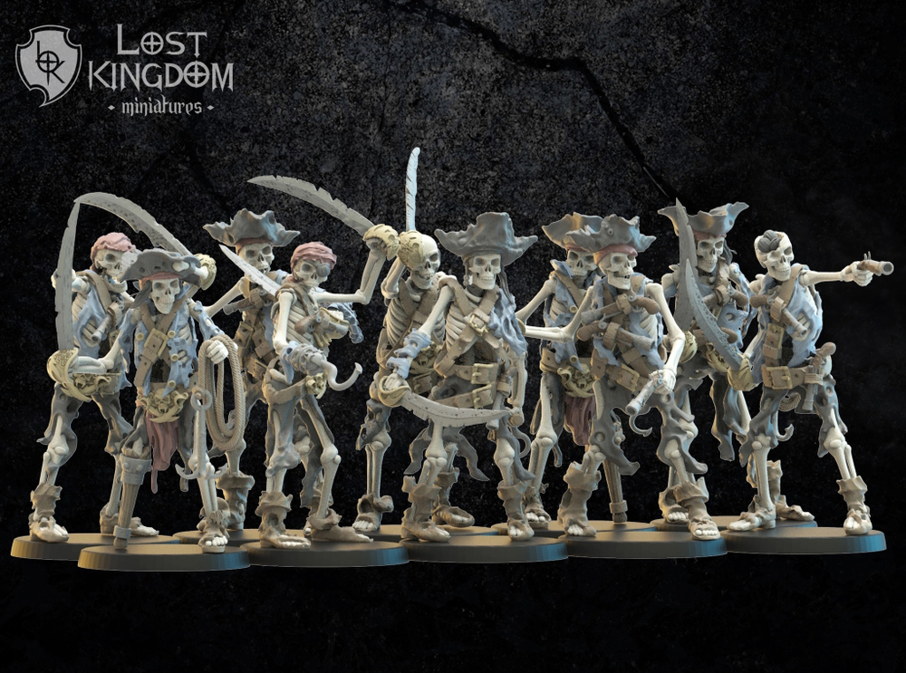 Skeletons Pirate Team
