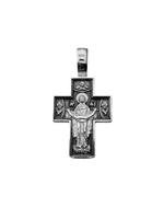 Крест из серебра/Чернение