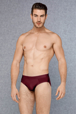 Набор из 3 трусов-брифов Doreanse Basic Cotton: зеленые, бордовые, синие (Размер: S) (Цвет: разноцветный)
