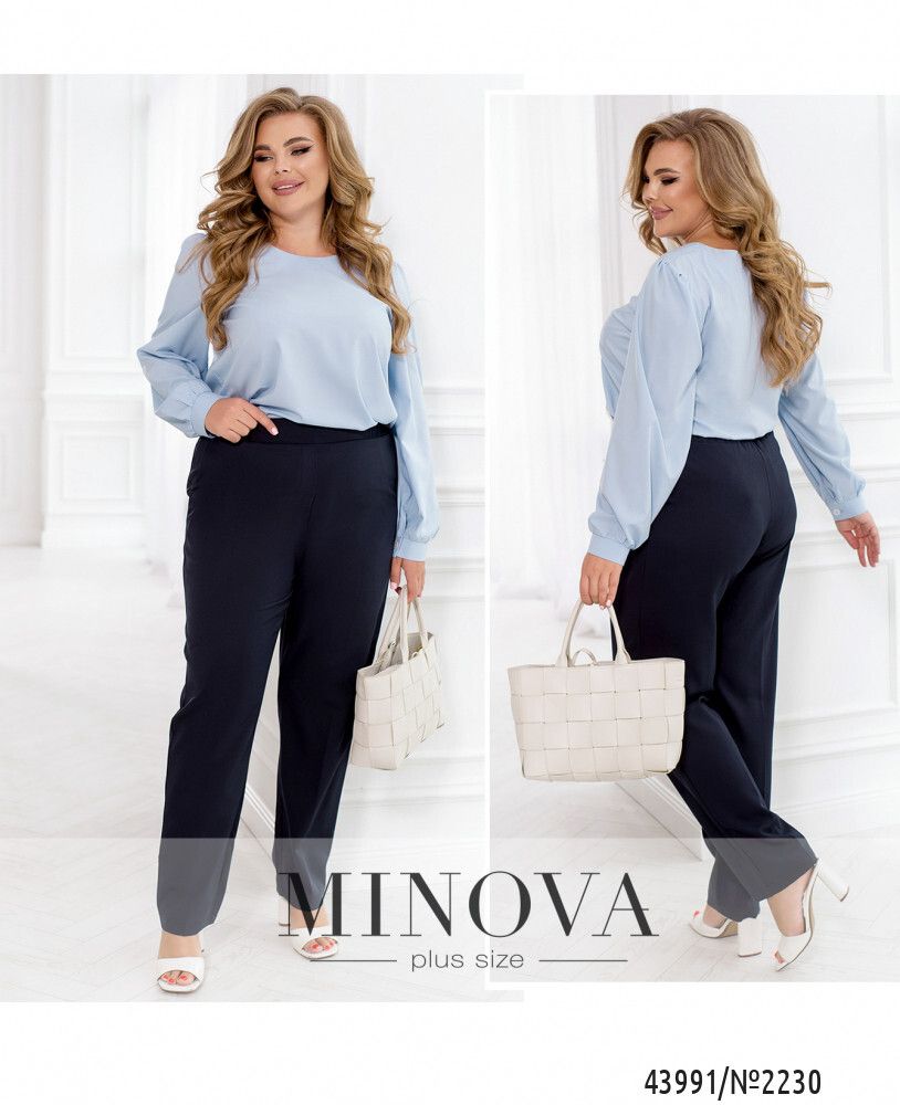 Брюки 2230-синий Minova Брюки 2230-синий Minova
