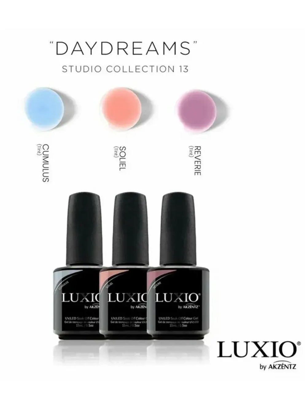 Гель лак для ногтей Luxio Cumulus 15 мл