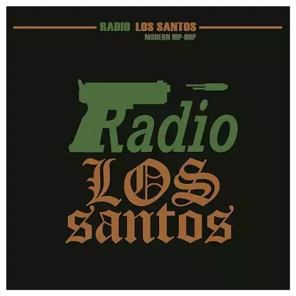 Виниловая пластинка. OST - Radio Los Santos (GTA: San Andreas)
