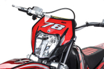 Мотоцикл Кросс Motoland XR300 LITE (175FMM) с ПТС красный