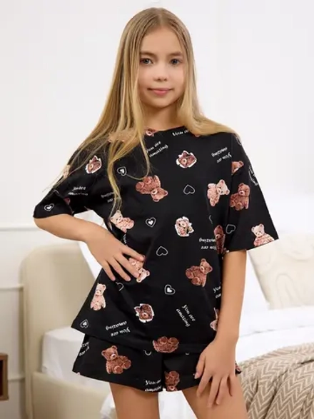 Пижама домашняя с шортами