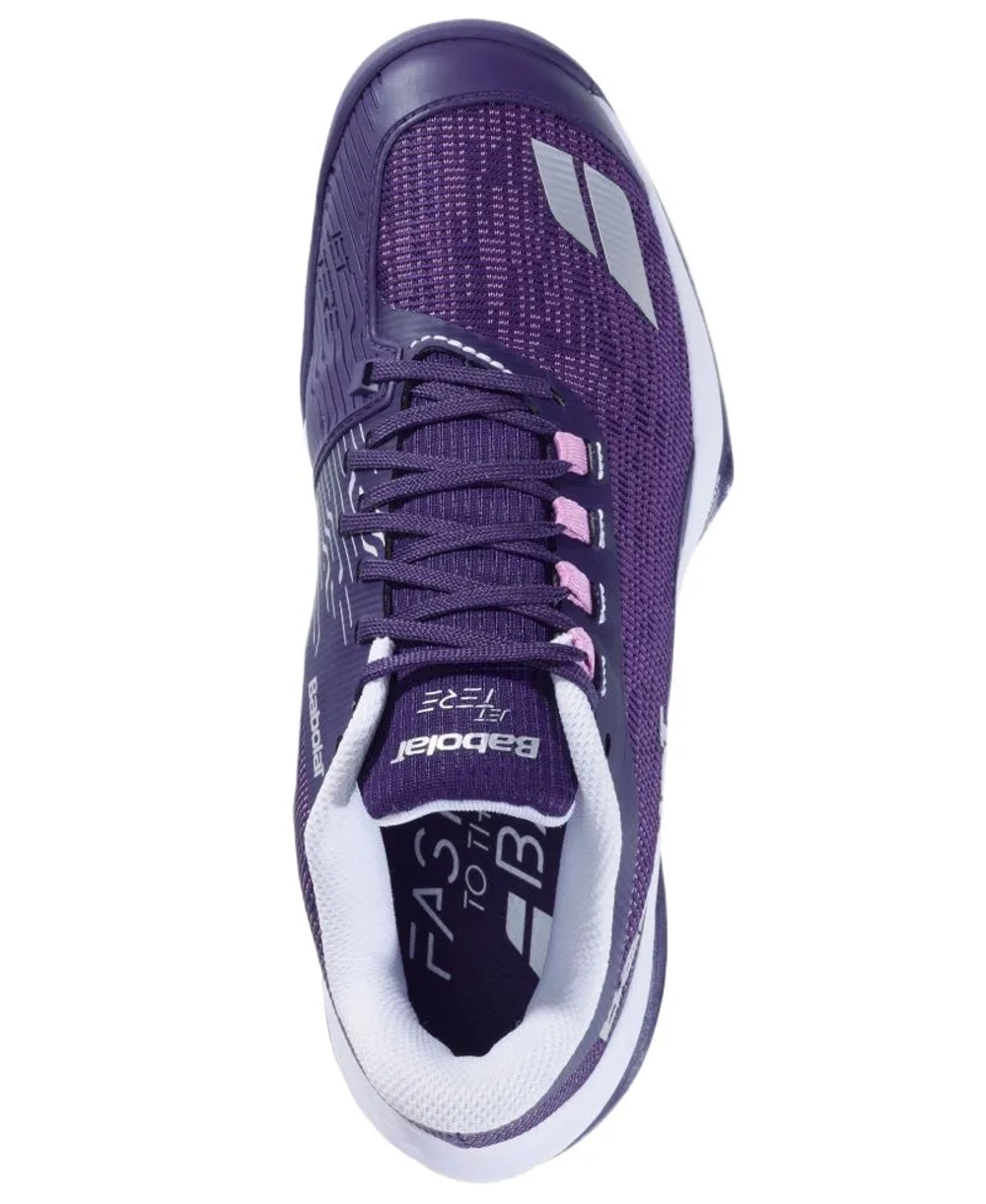 Женские Кроссовки теннисные Babolat Jet Tere 2 Clay - dark purple/silver