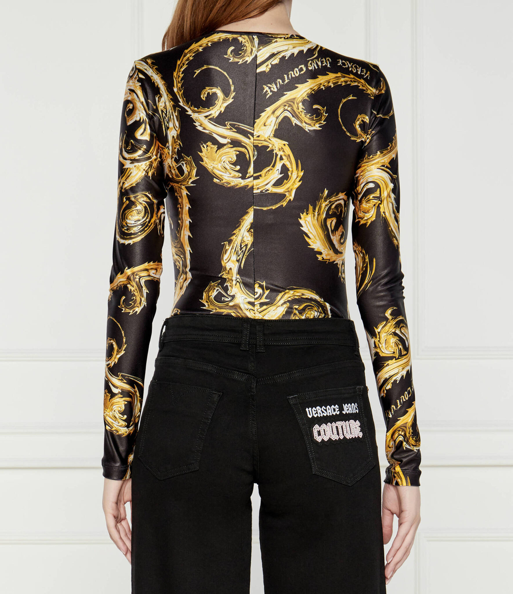 Боди Versace Jeans Couture - черный(77HAM2A1JS360)
