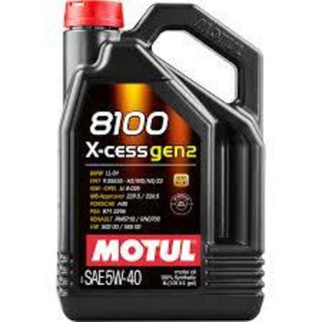 MOTUL 8100 X-CESS GEN2 5W40 5L