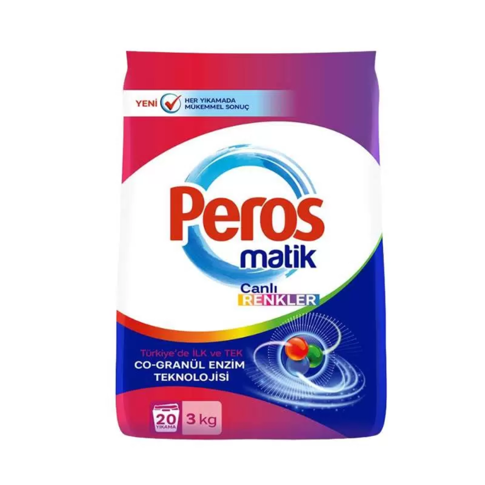 Стиральный порошок Peros для цветного белья 3 кг