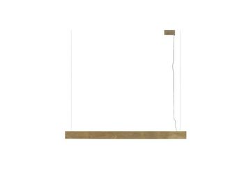 Baxter Blade Suspension Lamp, Satin Brass