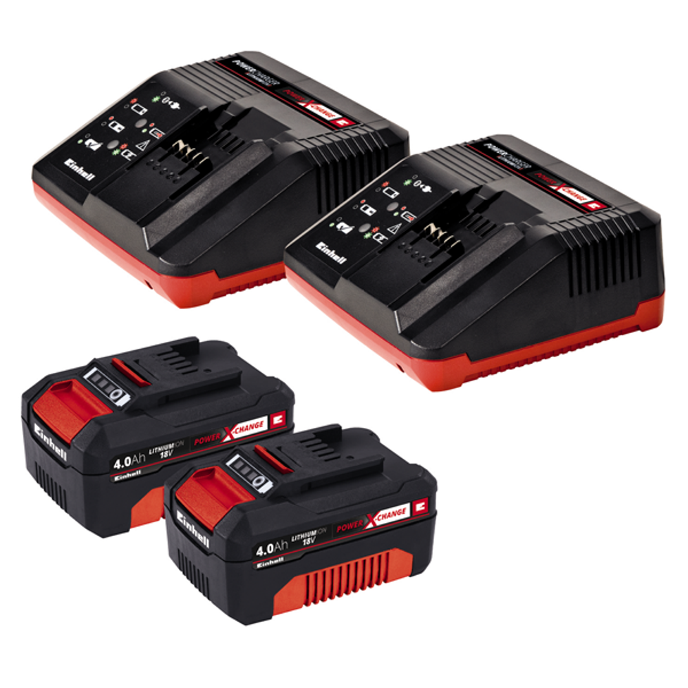 Газонокосилка аккумуляторная 18V Einhell PXC GE-CM, 43см, с 2хАКБ 4Ач и ЗУ