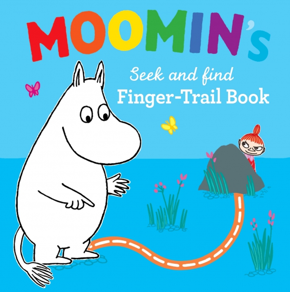 Moomin's Seek and Find Finger-Trail board book