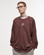 Raglan Sweatshirt LOGO French Roast