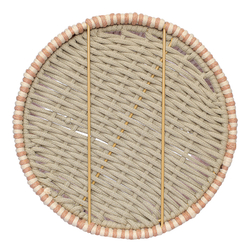 Корзина плетеная dholak beige из коллекции ethnic, размер s