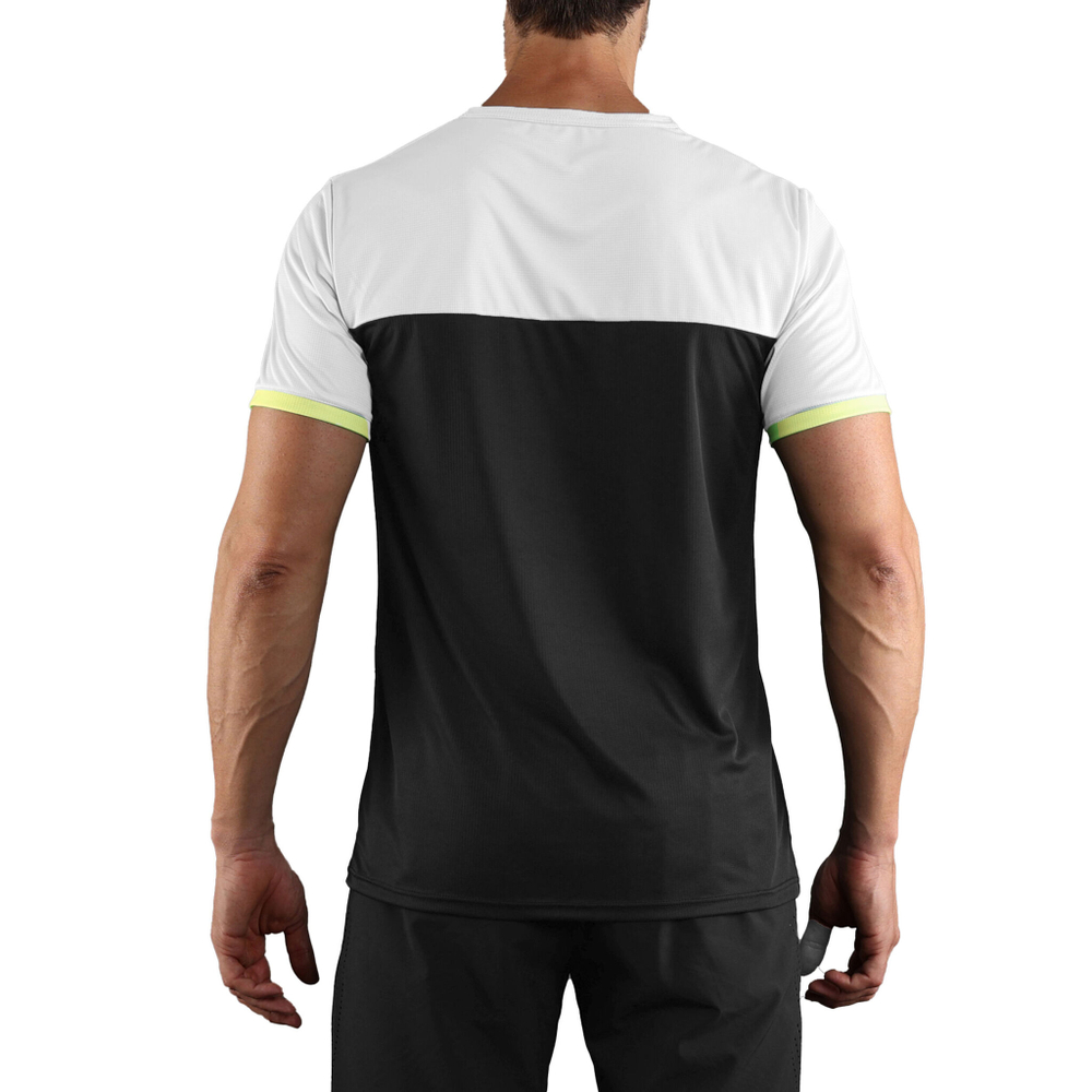 Мужское теннисное поло Endless Alpha T-Shirt Men - Black, Green