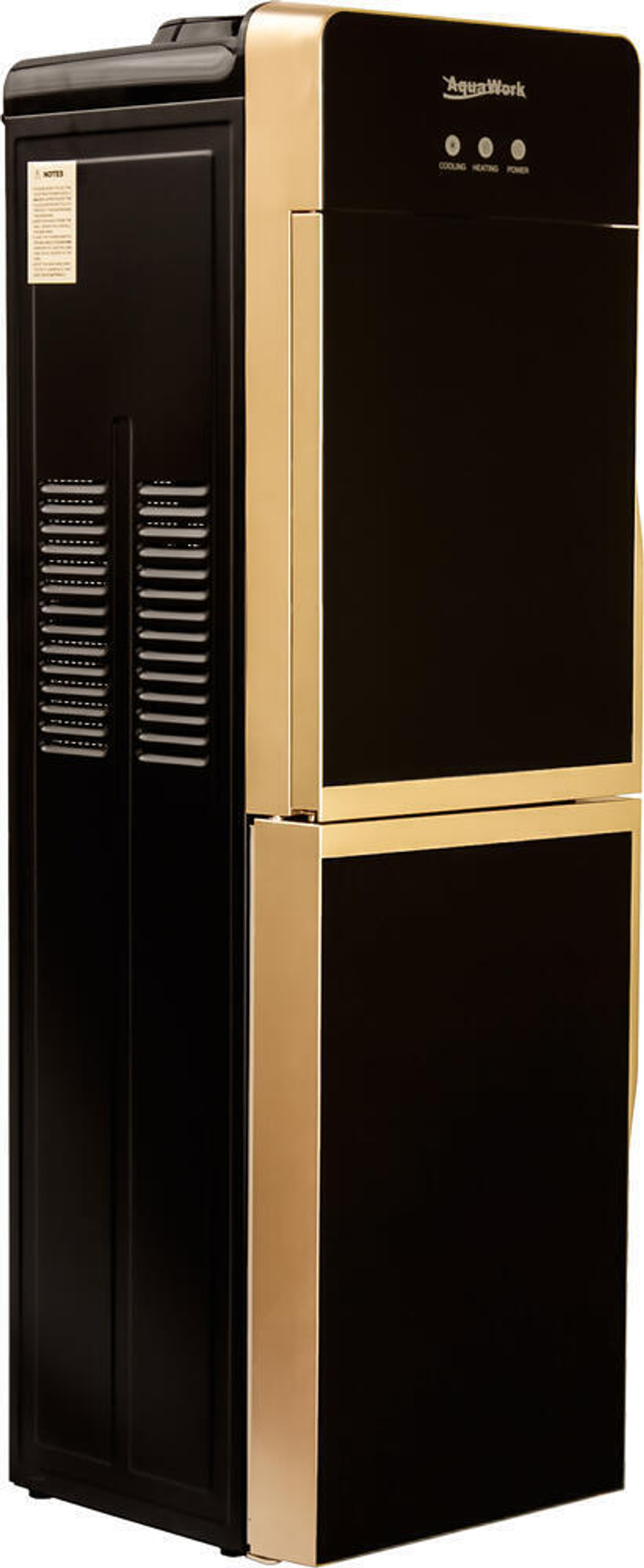 Напольный кулер для воды Aqua Work DR85-W (black/gold)