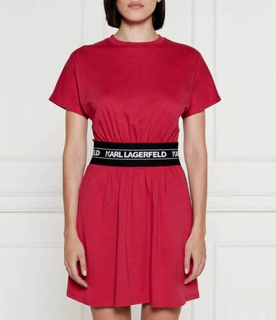 Платье Karl Lagerfeld - розовый(245W1351)