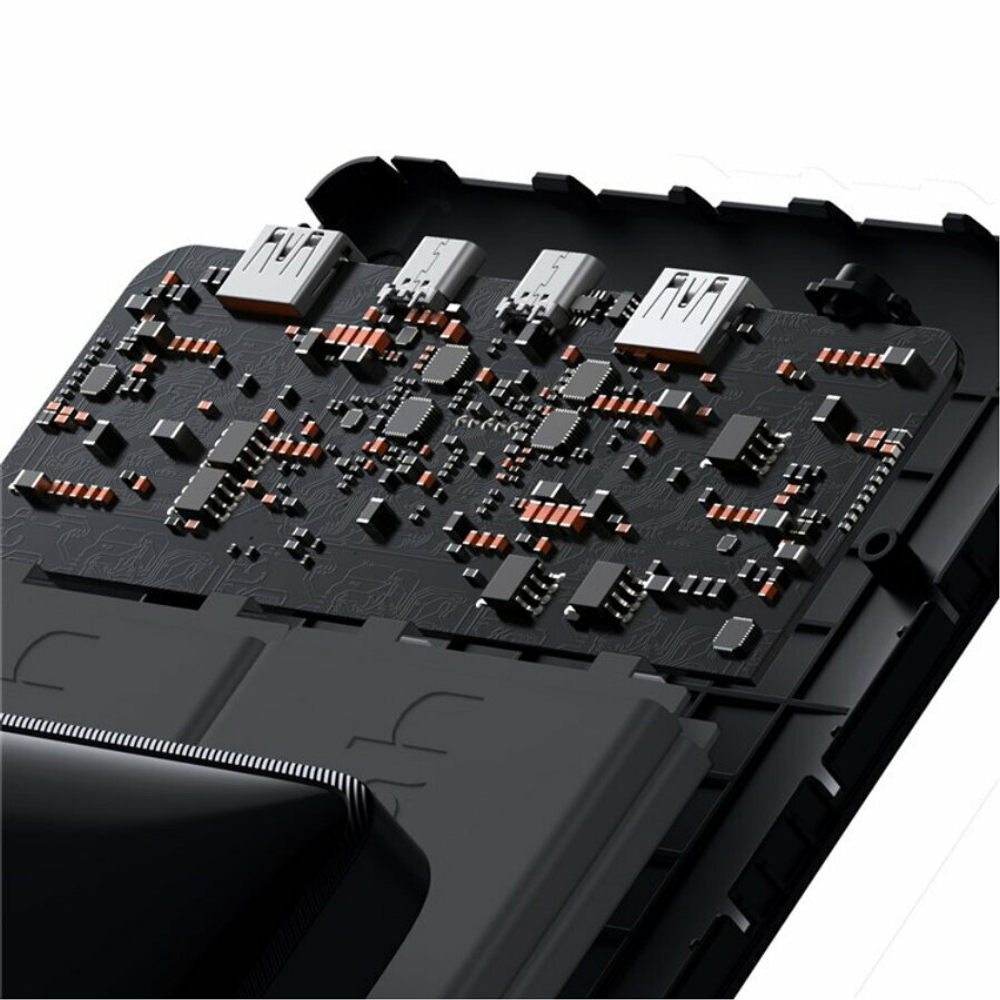 Внешний аккумулятор повербанк чёрный Power Bank 20000mAh 100W BASEUS PPBLD100-X