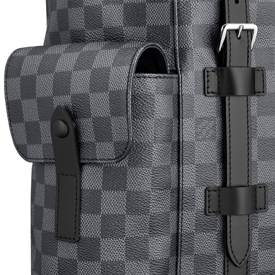 Рюкзак Louis Vuitton Christopher MM Damier Graphite