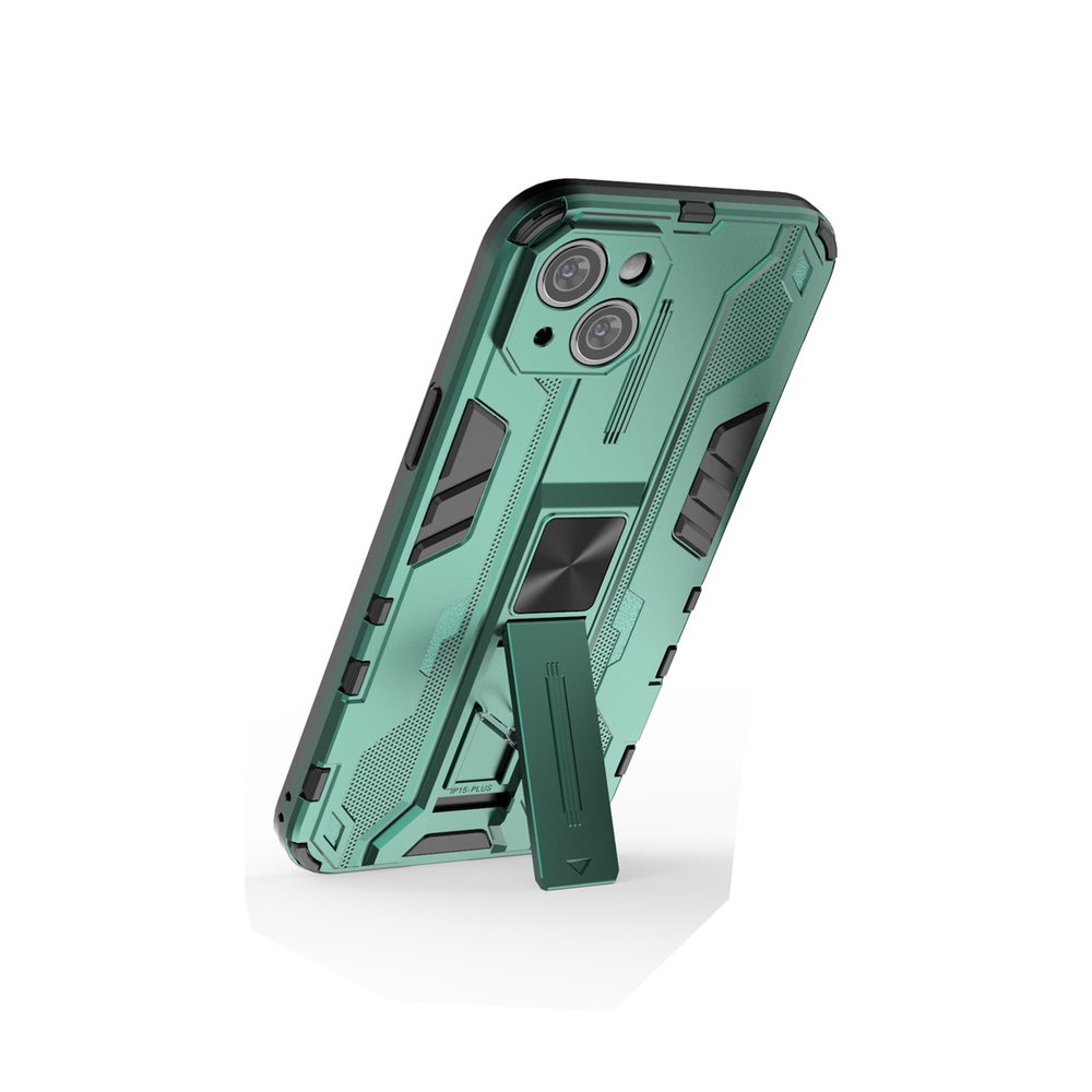 Противоударный чехол с подставкой Transformer для iPhone 15 Plus