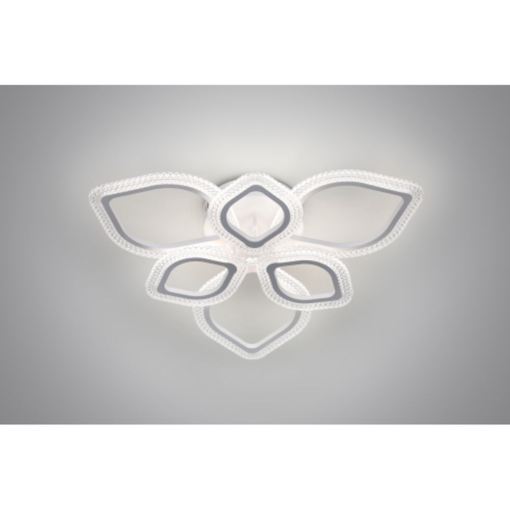 Светильник потолочный светодиодный Rivoli Megan 6110-107 106 Вт LED 2800К - 6200К модерн с пультом | Интерьерные светодиодные светильники