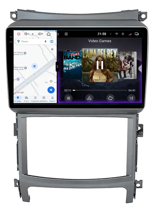 Магнитола для Hyundai ix55 2009-2013 - Redpower 85197 PRO/PROmax ТОП звук, 2K QLED, Android 14, Быстрейшая, CarPlay, 4G SIM-слот