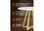Стол стеклянный Woodville Норфолк 100 золото