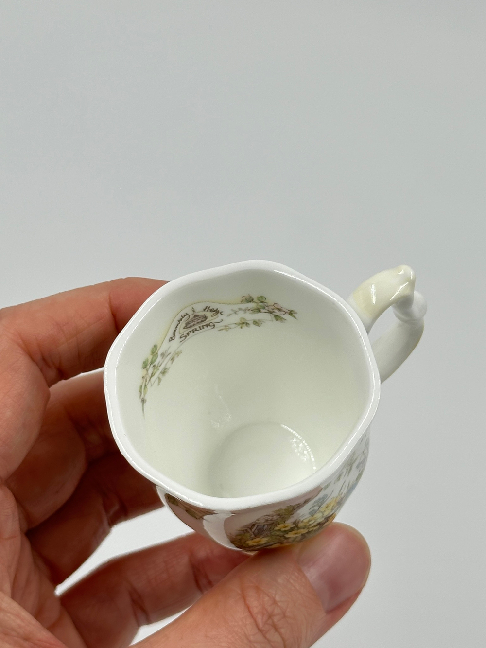 Миниатюрная декоративная чашка Brambly Hedge, Spring, Royal Doulton