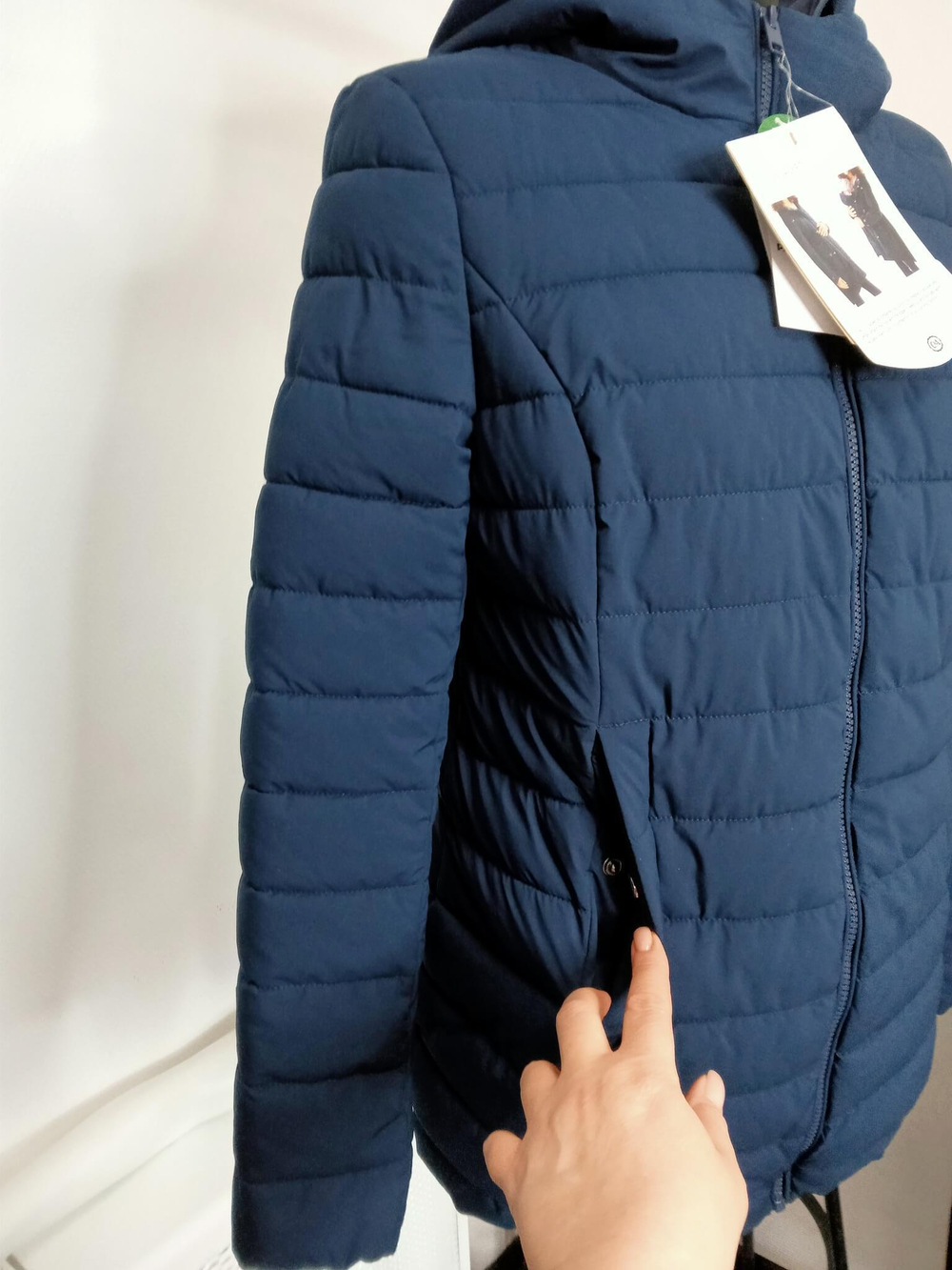Куртка демисезонная 2 в 1 mum jacket для беременных и мамочек с грудничками. Размер 36 - от 42 до 44/46 русский