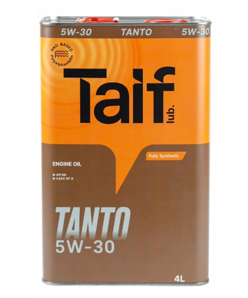 TAIF TANTO 5W-30 4л Масло моторное синтетическое