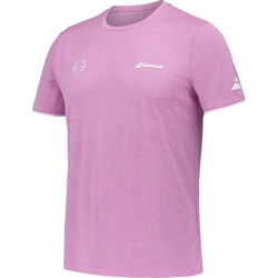 Мужская теннисная футболка Babolat Crew Neck Lebron - Розовый