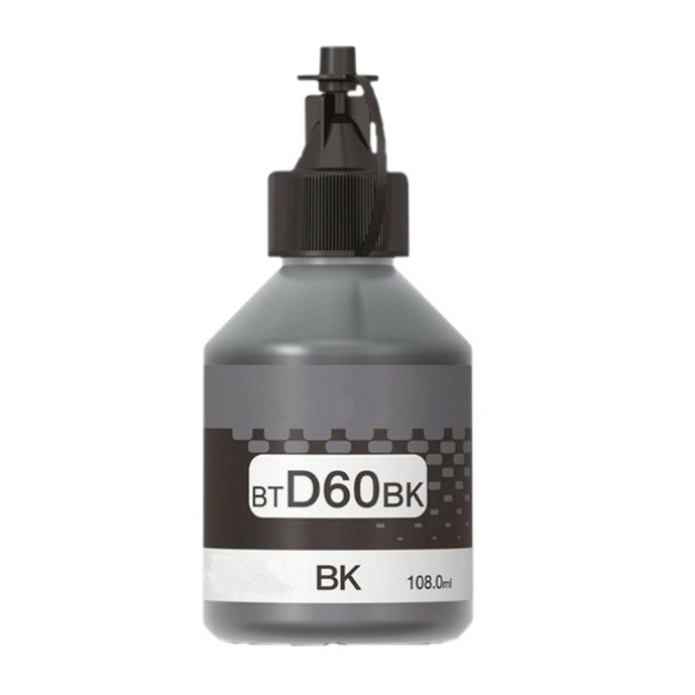Чернила для Brother BT6000BK/BTD60BK DCP-T300/MFC-T800 (6K) Black, Совместимые AQ